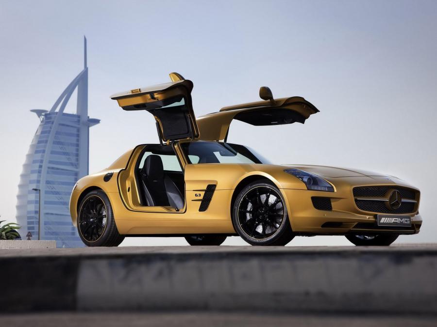 Mercedes-Benz SLS AMG Desert Gold '2010